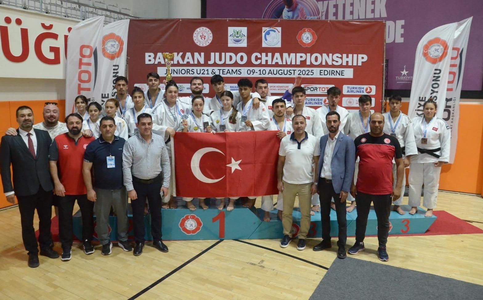 21. Yaş Altı Balkan Judo şampiyonası sona erdi