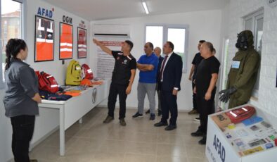 Olası afetlere hazırlık