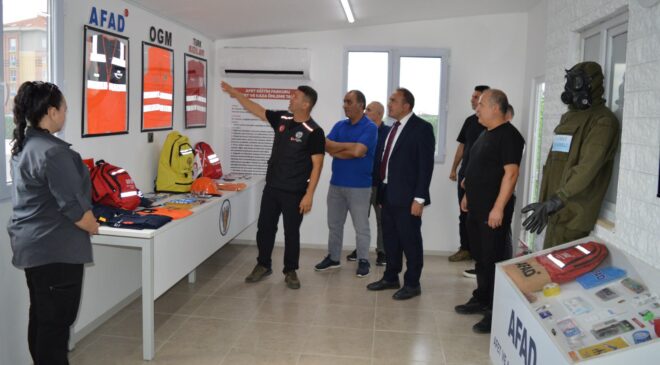 Olası afetlere hazırlık