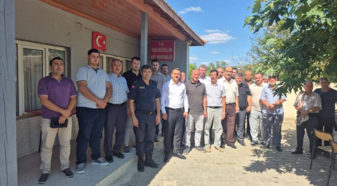 Kaymakam Yılmaz’dan ziyaret