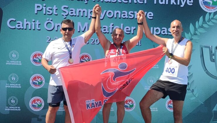 Haluk Kaya Türkiye Şampiyonu oldu