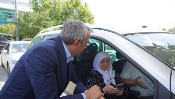 Vali Sezer, gurbetçileri uğurladı