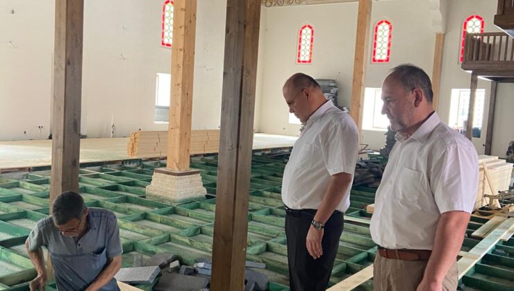 Restorasyon çalışmaları sürüyor