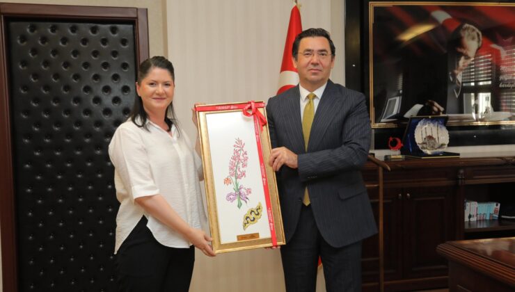 Başkan Akın’dan Başsavcı Sarıca’ya ziyaret