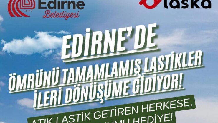 Atık lastiğini getir, tohumunu al