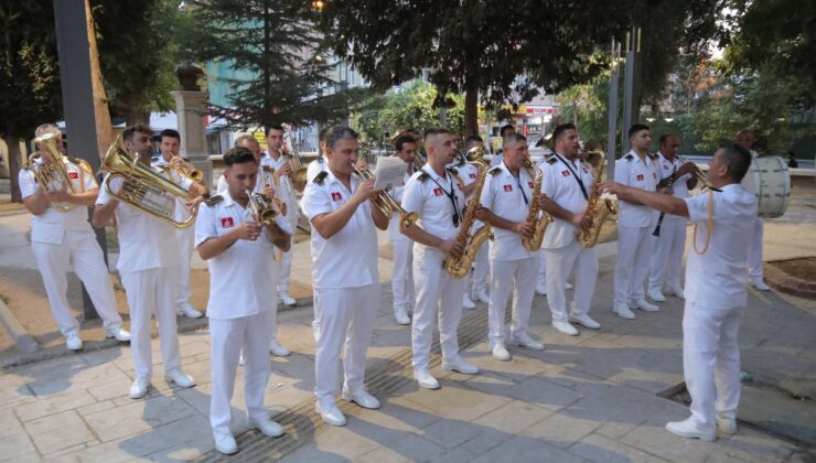 Bando konseri ilgi gördü