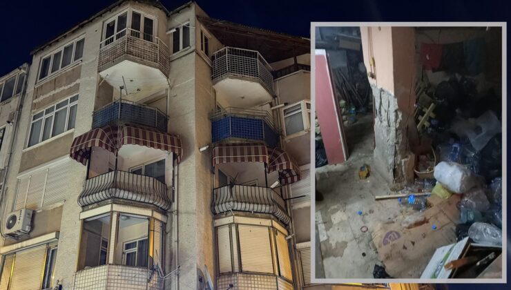 Boşaltılan bina ile ilgili korkunç iddia!