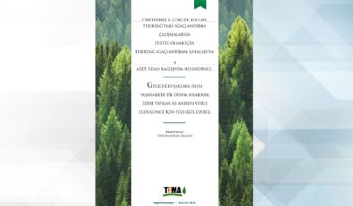 CHP’li gençlerden anlamlı bağış