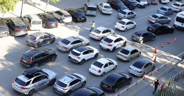 Edirne’de araç sayısı 200 bini aştı