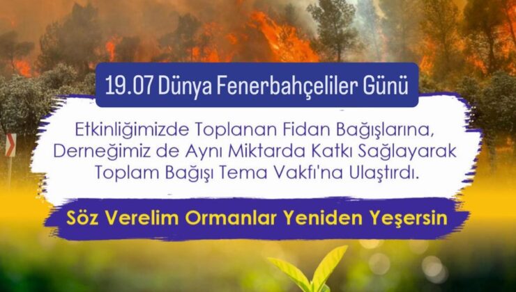 Edirneli Fenerbahçelilerden anlamlı bağış