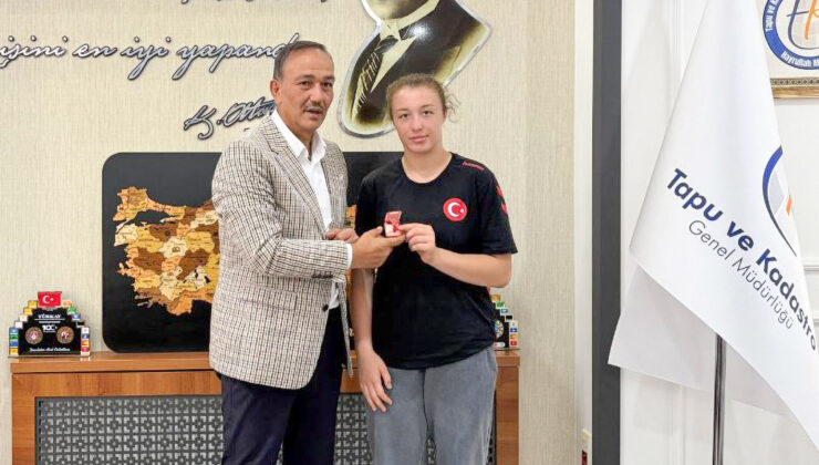 Dünya Şampiyonu Eylem Engin’den ziyaret