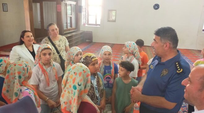 Karaburun’dan Kur’an kursuna ziyaret