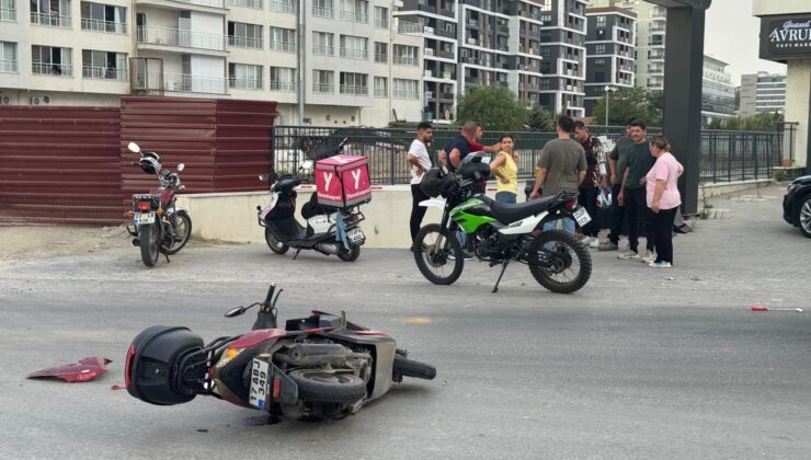 Motosikletle çarpıştı, aracını bırakıp kaçtı!