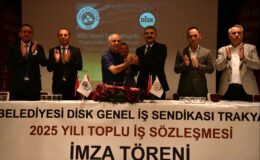 Keşan Belediyesi’nde toplu sözleşme