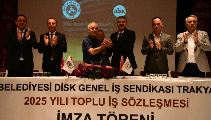Keşan Belediyesi’nde toplu sözleşme