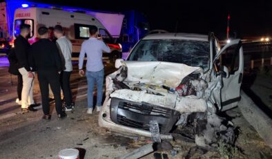 Edirne’de kaza: 5 yaralı