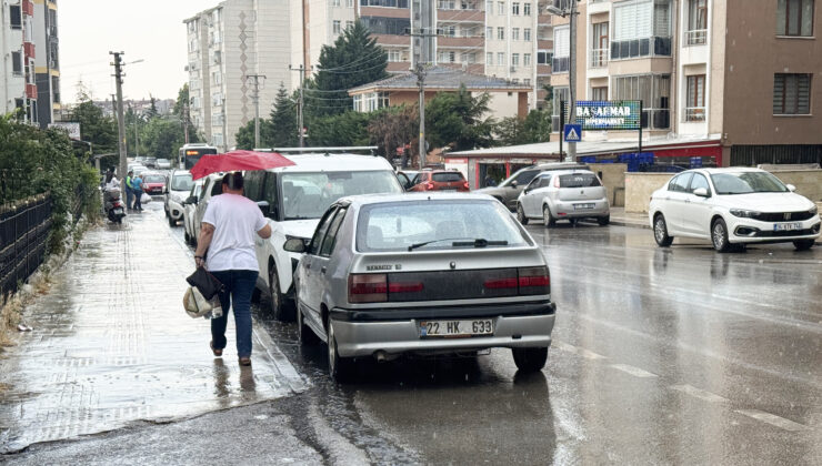 Sağanak serinletti