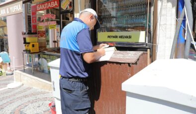 Saraçlar’da motosiklet denetimi