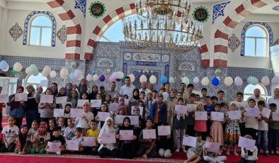Yaz Kur’an kursları sona erdi