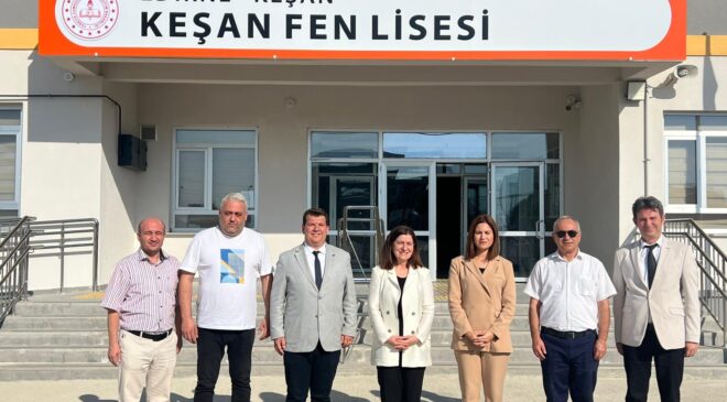 Aksal’dan Keşan Fen Lisesi’ne ziyaret