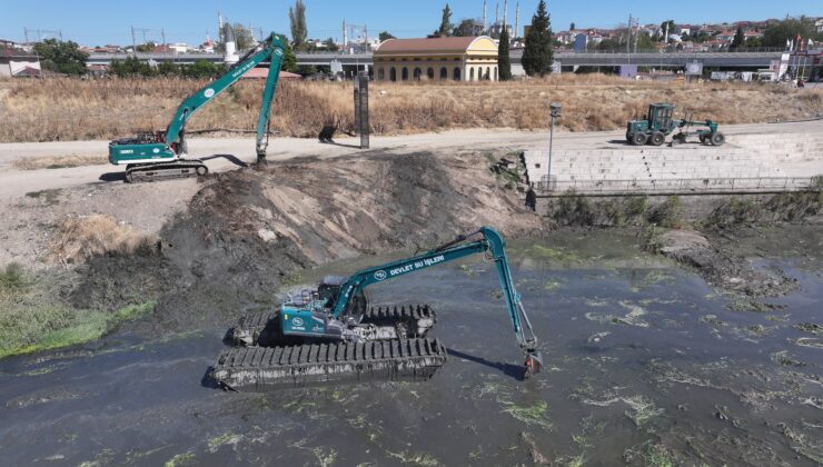 Tunca’nın yatağı temizleniyor