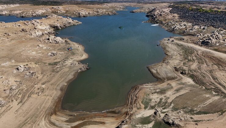 Edirne’ye su sağlayan baraj kurudu