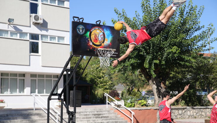 Basketbolculardan karizma show