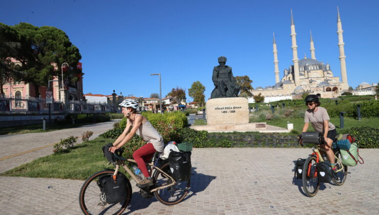 İsviçreli bisikletliler turu tamamladı