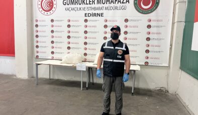 Kapıkule’de 51 kilo uyuşturucu ele geçirildi