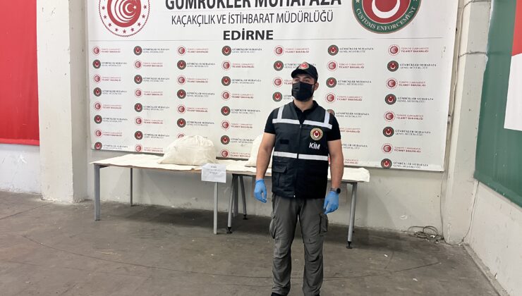Kapıkule’de 51 kilo uyuşturucu ele geçirildi