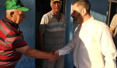  Milletvekili Yazgan’dan köy ziyaretleri