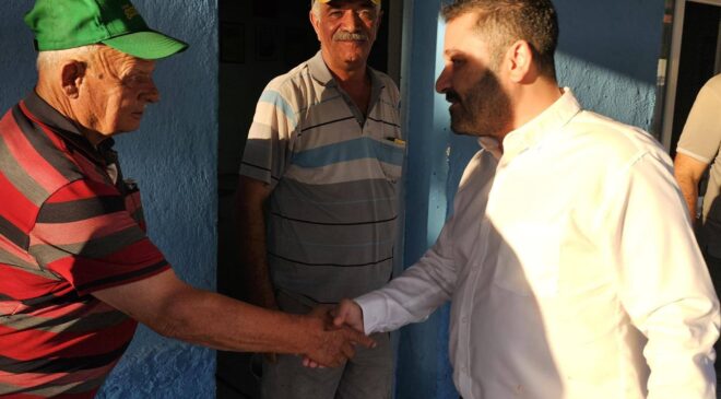  Milletvekili Yazgan’dan köy ziyaretleri