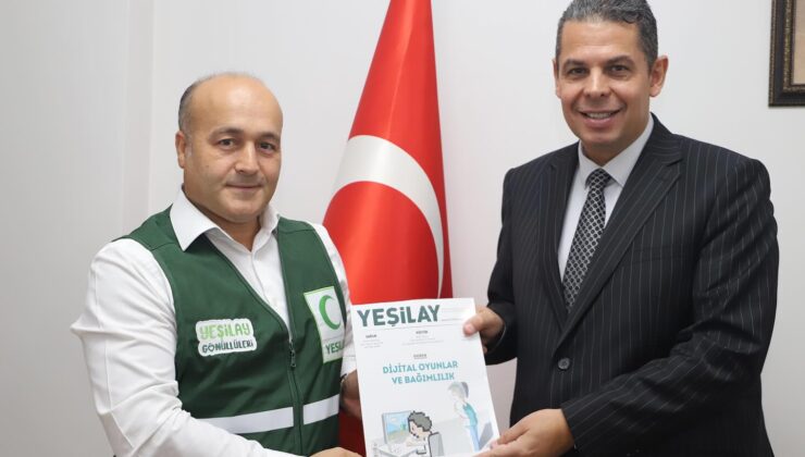 Yeşilay’dan İl Sağlık Müdürlüğüne ziyaret