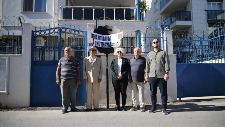 Yunan Konsolosluğu’na siyah çelenk