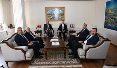 Bakan Yardımcısı Yılmaz’dan Vali Sezer’e ziyaret