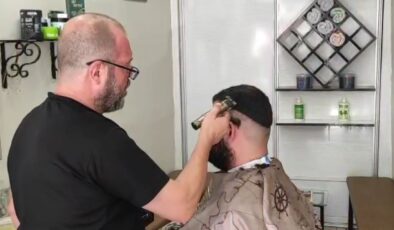 Okulların açılması berberlere yaramadı