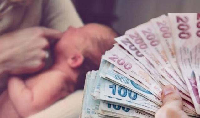 Doğum yardımı ödemeleri hesaplarda
