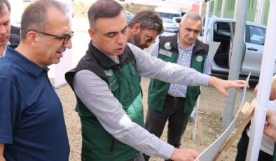 Ekinci’den Çakmak Barajı’na ziyaret
