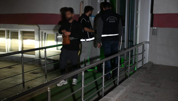 Göçmenler pansiyonda yakalandı