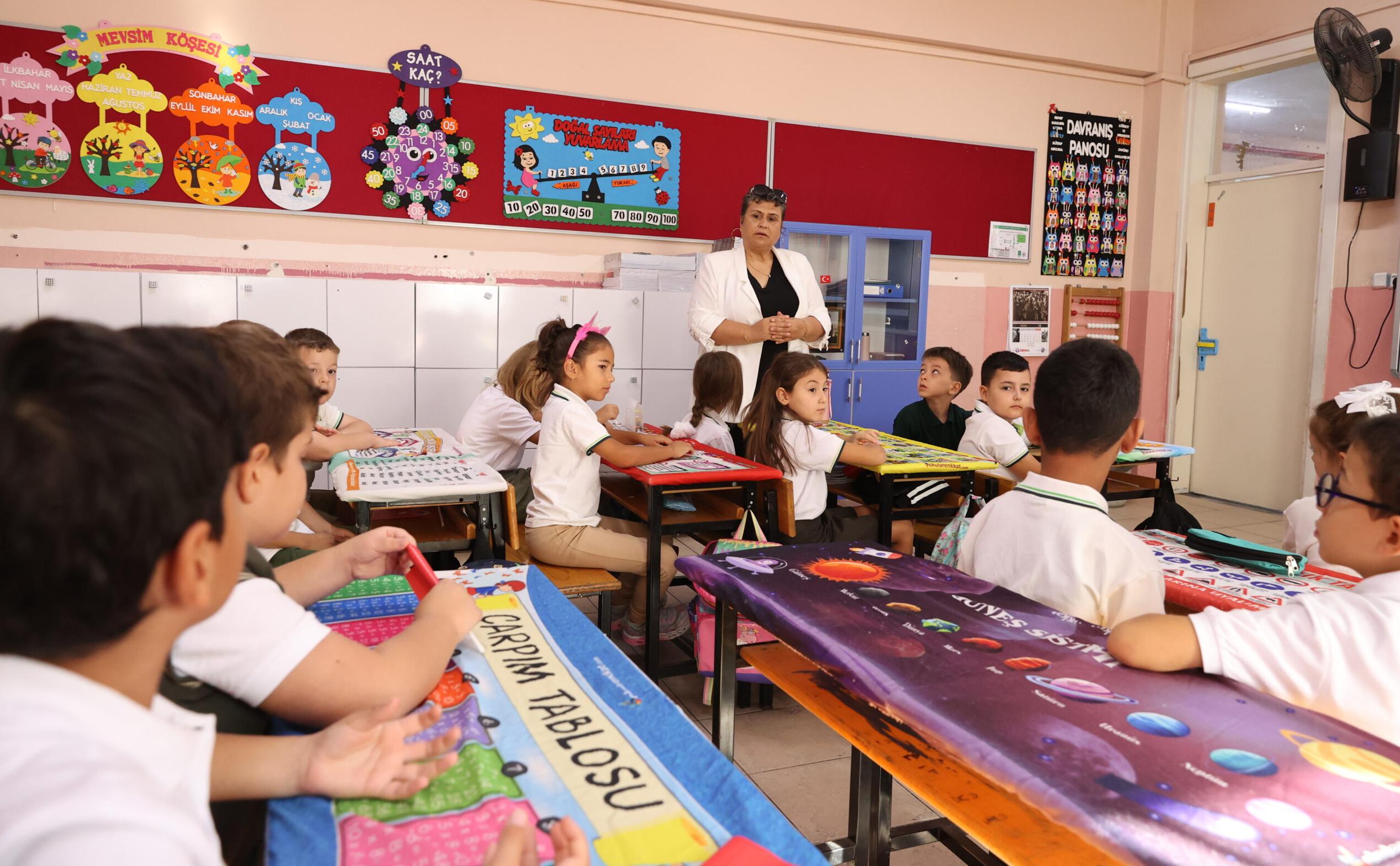 İlk ders “yeşil vatan”