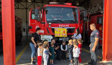 Minikleri heyecanlandıran ziyaret