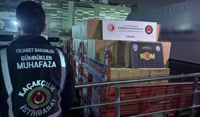 Kapıkule’de 4,1 milyar liralık kaçakçılık önlendi