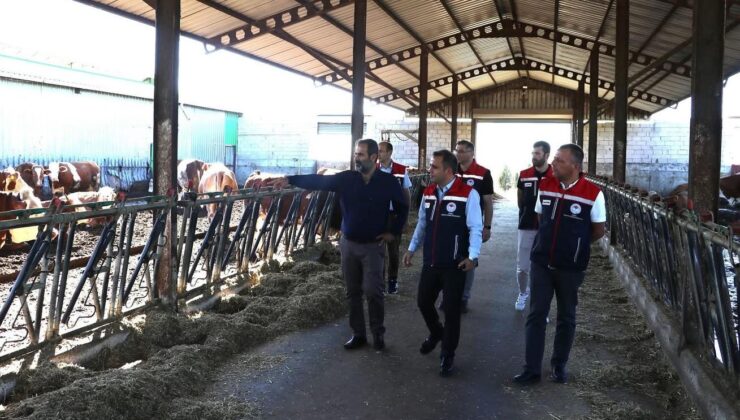 Köse’den hayvancılık işletmelerine ziyaret