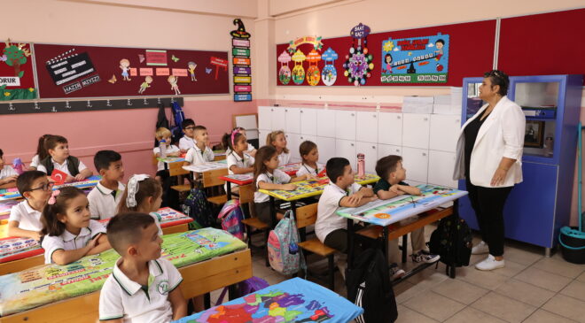 İlk ders “yeşil vatan”
