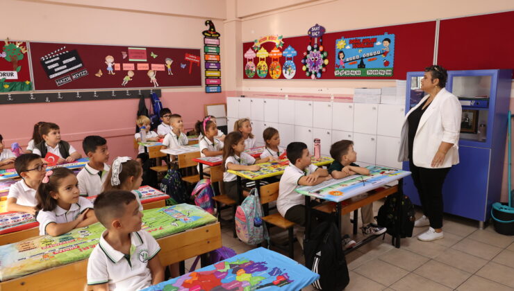 İlk ders “yeşil vatan”