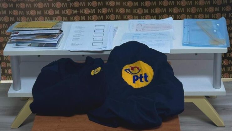 Sahte postacı yakalandı