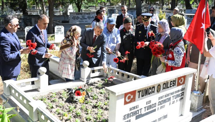 Şehit Yıldırım ve Tunca anıldı