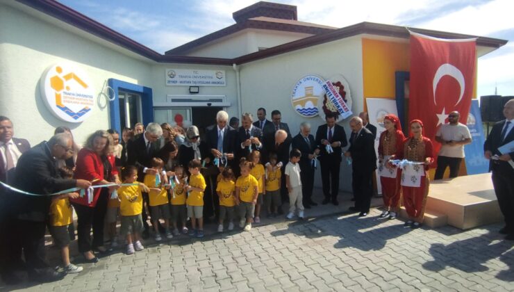 Miniklerin anaokulu hizmete girdi