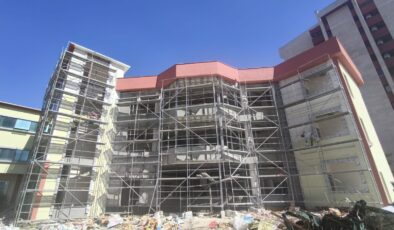 Onkoloji ek binası inşaatı devam ediyor