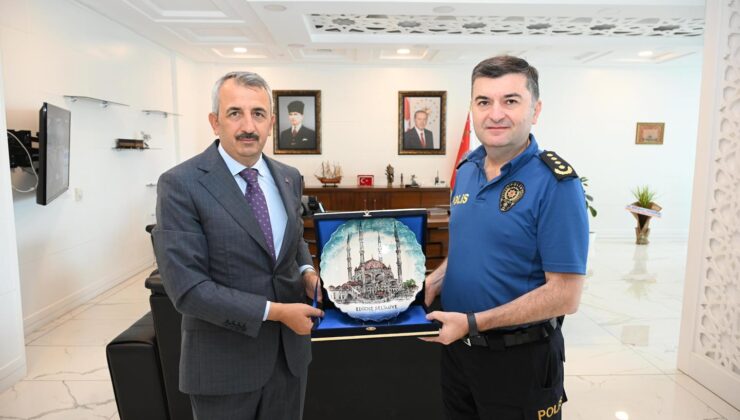 Vali Sezer’den Emniyet Müdürü Ayhan’a ziyaret